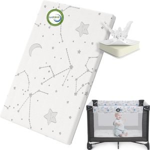 YENING Pack and Play Mattress Topper